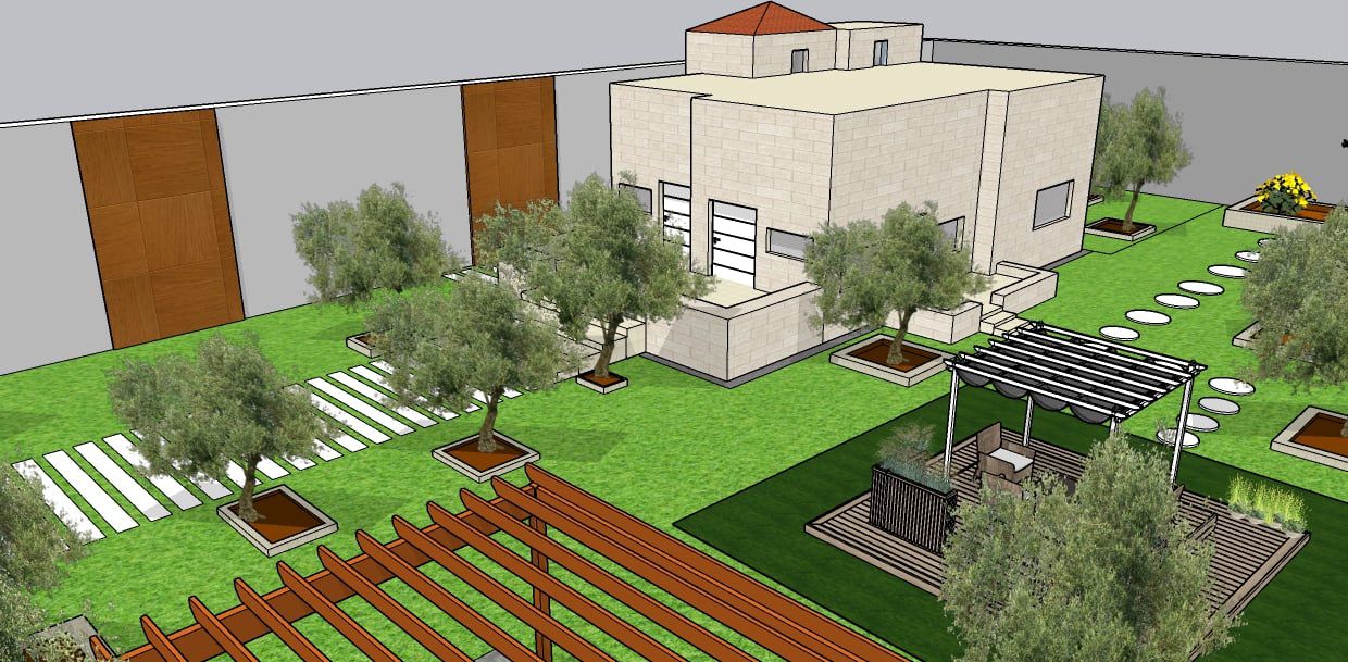 جلسة تدريب هندسة المناظر الطبيعية 2