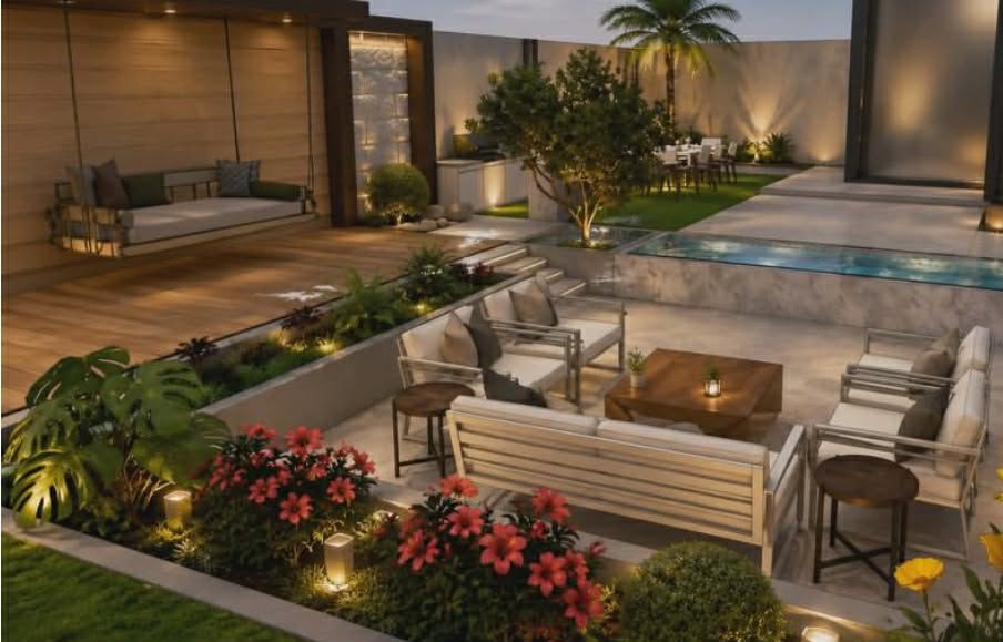 جلسة تدريب هندسة المناظر الطبيعية 15